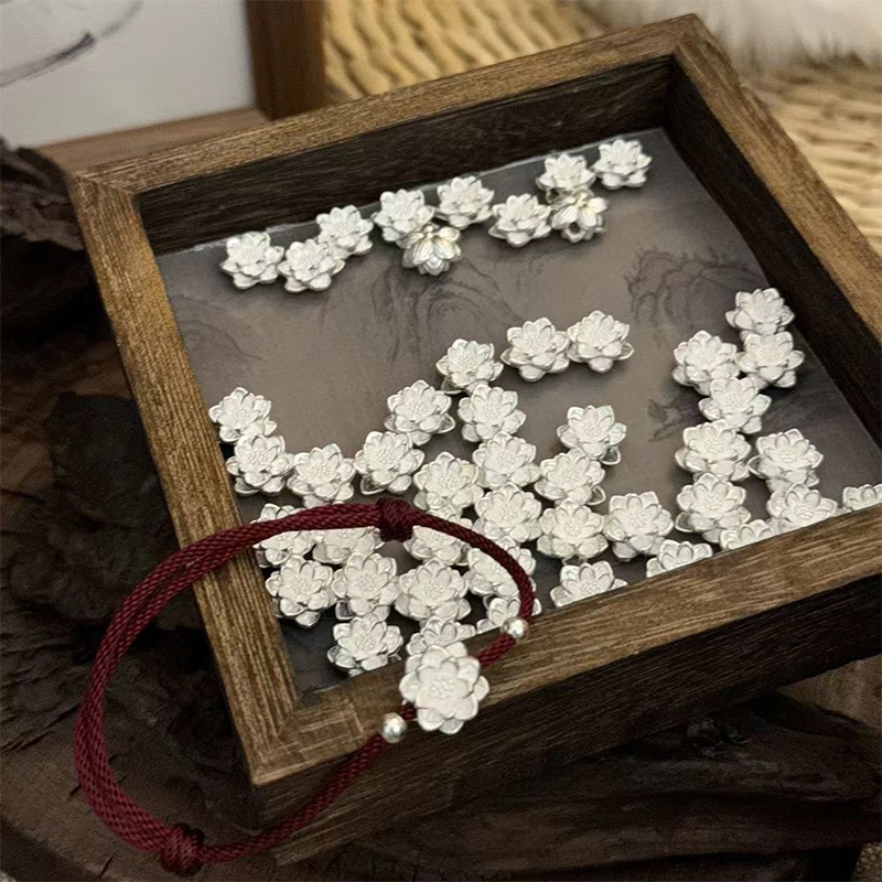 Men'S Accessories And Jewelry - Chinese Stijl Hand Gevlochten Lotus Lucky