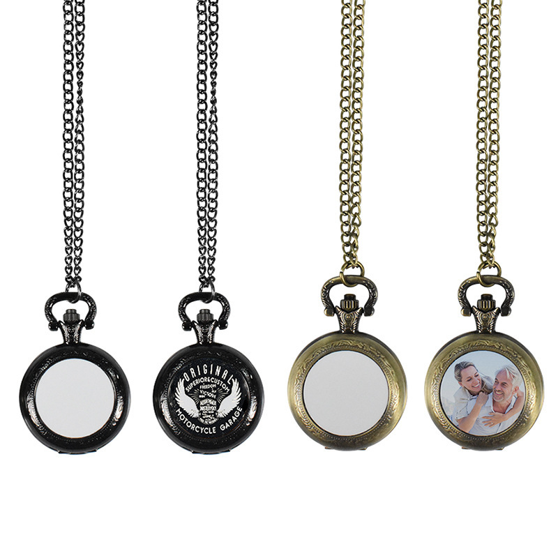 Men'S Accessories Chain - Klassieke vintage metalen zakhorloge hanger ketting