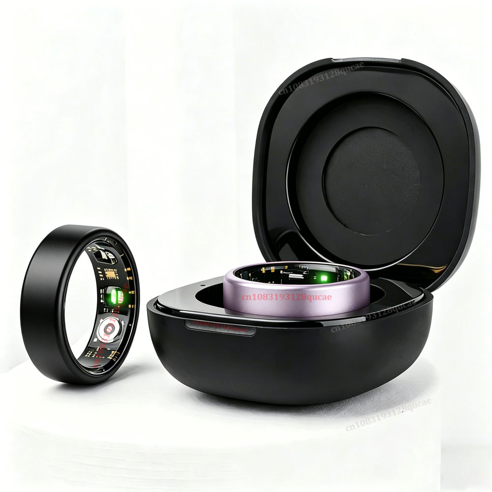 Young Men'S Accessories - R10 Smart Ring met oplaadcase, multi-kleur