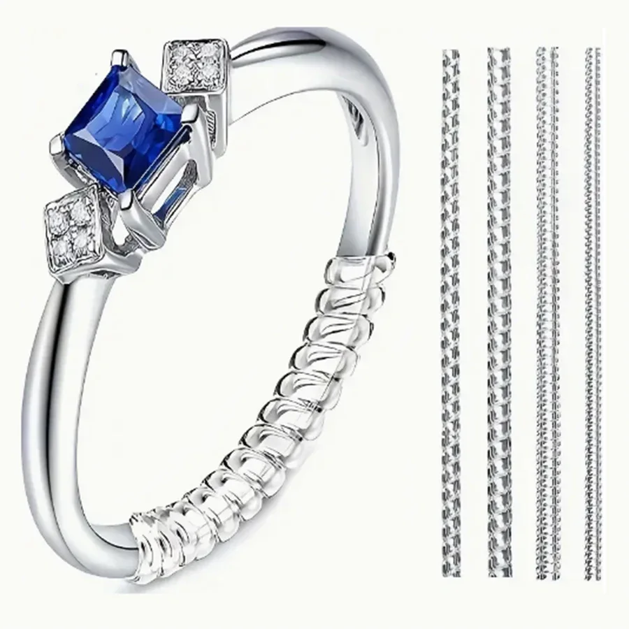 Men'S Accessories Rings - 4/8 stuks-ringmaatregelaar-onzichtbare ringbeschermer, geschikt voor mannen