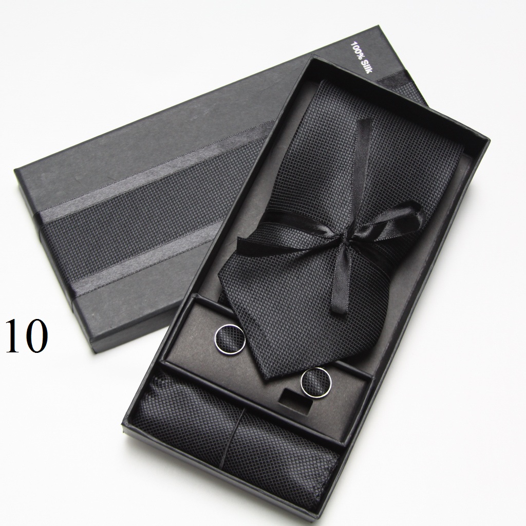 Set met stropdas, manchetknope - Neck Tie Set Box recensie en prijs