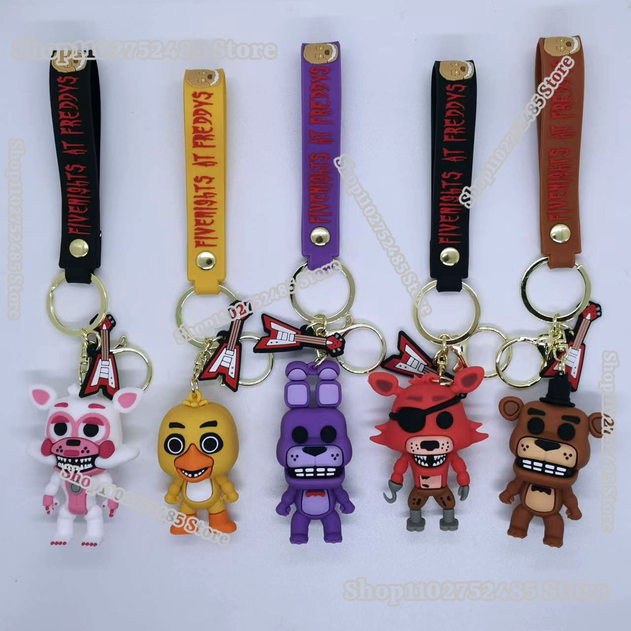 5 stuks Cartoon Anime FNAF Fig - Young Men'S Accessories recensie en prijs