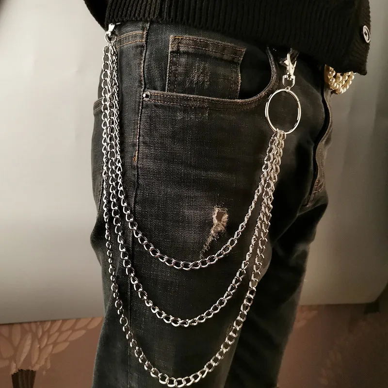 Laag metalen riemketting Punk  - Men'S Accessories Chain recensie en prijs
