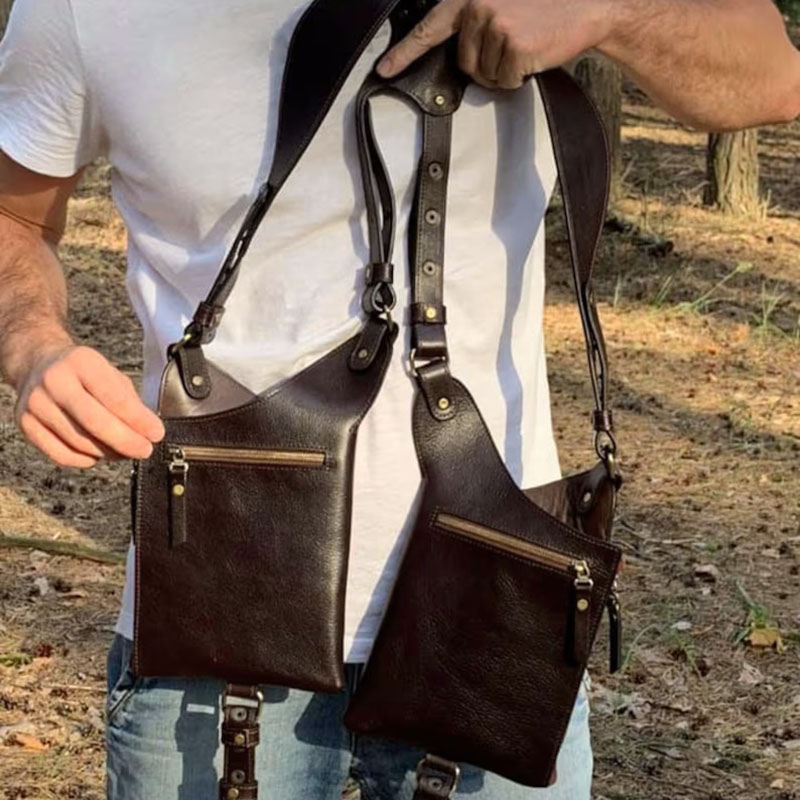Middeleeuwse Steampunk lederen - Men'S Viking Accessories recensie en prijs