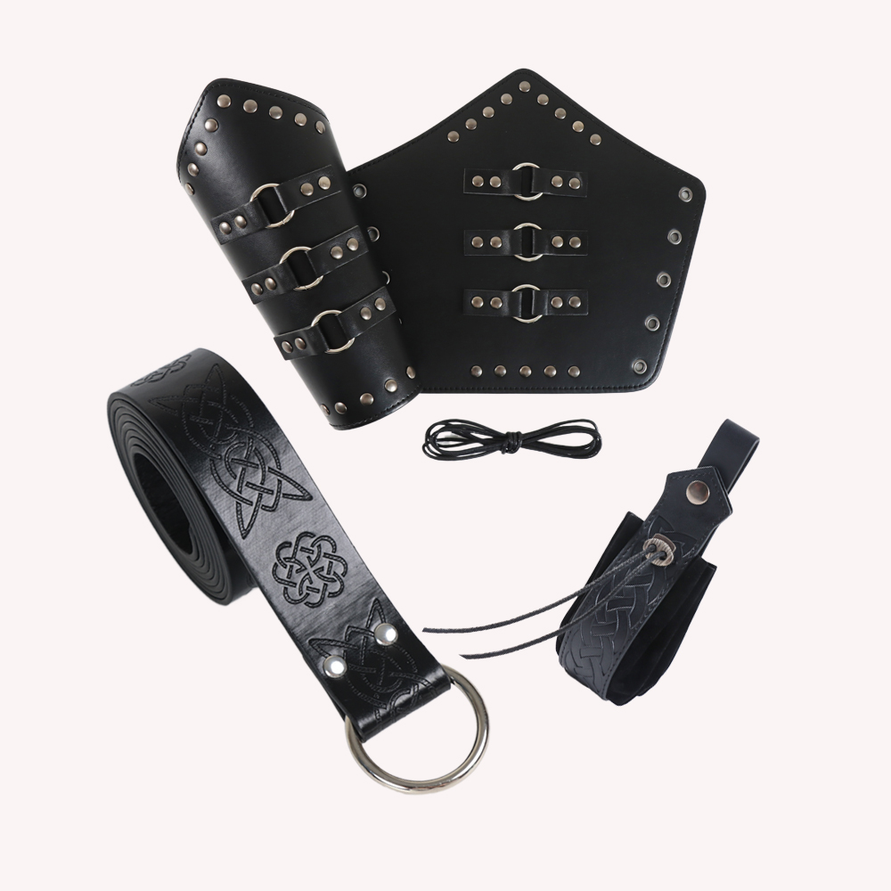 Mannen Arm Armor PU Leer Midde - Men'S Viking Accessories recensie en prijs