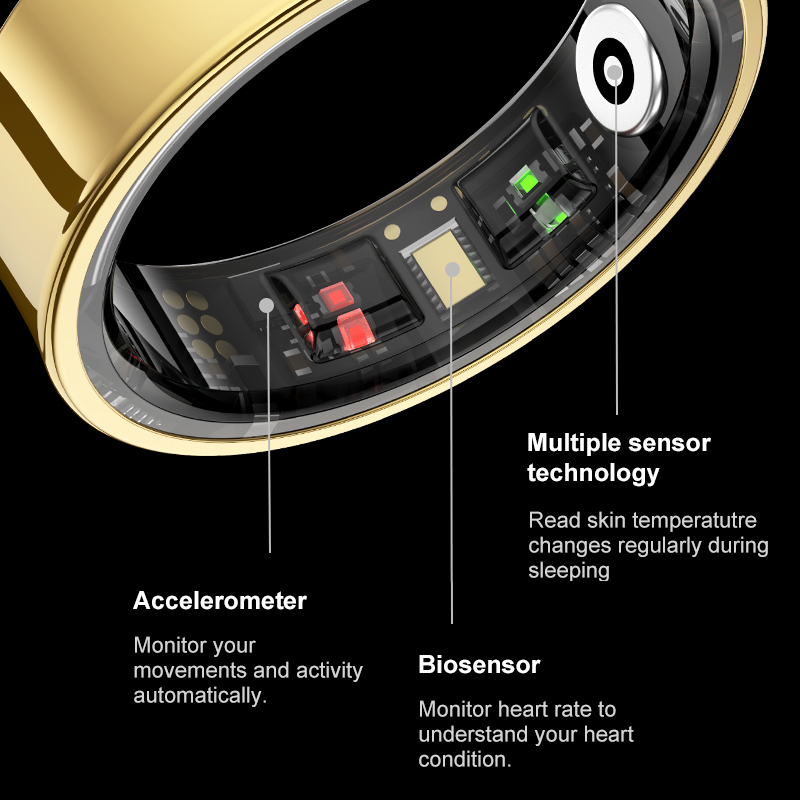 R09 Smart Ring Heren Dames met - Young Men'S Accessories recensie en prijs